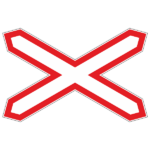 Знак 1.3.1 «Однопутная железная дорога»