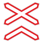 Знак 1.3.2 «Многопутная железная дорога»