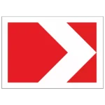 Знак 1.34.1 Направление поворота