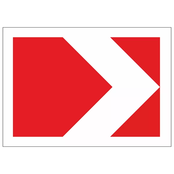 Знак 1.34.1 Направление поворота