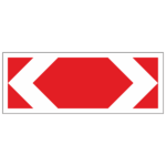 Знак 1.34.3 «Направление поворота»