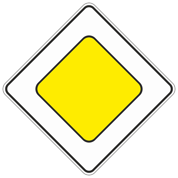 Знак 2.1 «Главная дорога»