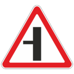 Знак 2.3.3 «Примыкание второстепенной дороги слева»