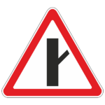 Знак 2.3.4 «Примыкание второстепенной дороги справа»