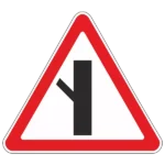 Знак 2.3.5 «Примыкание второстепенной дороги слева»
