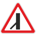 Знак 2.3.7 Примыкание второстепенной дороги слева