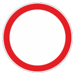 Знак 3.2 «Движение запрещено» для дорог и территорий