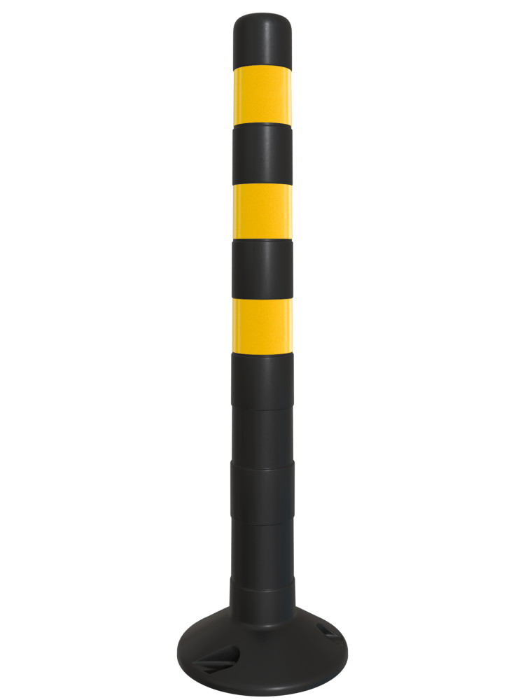 stolbik chernyy gibkiy ssu 750 mm gost 32843 2014 zheltye svetootrazhateli  2 .png